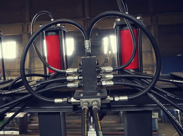 Пресс гидравлический для бруса IRONMAC Press 200/12HP — фото 5