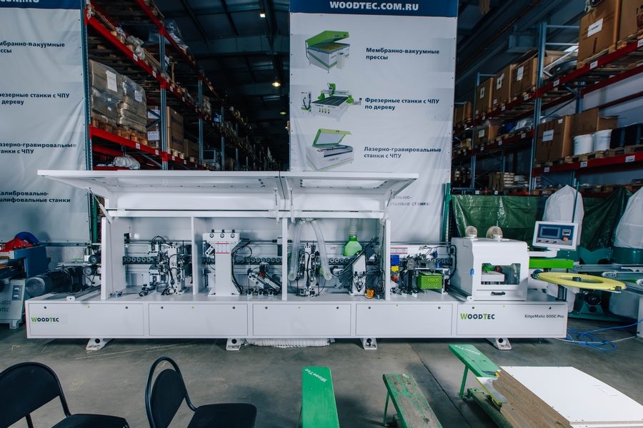 Станок для облицовывания кромок мебельных деталей WoodTec EdgeMatic 600C PRO — фото 24