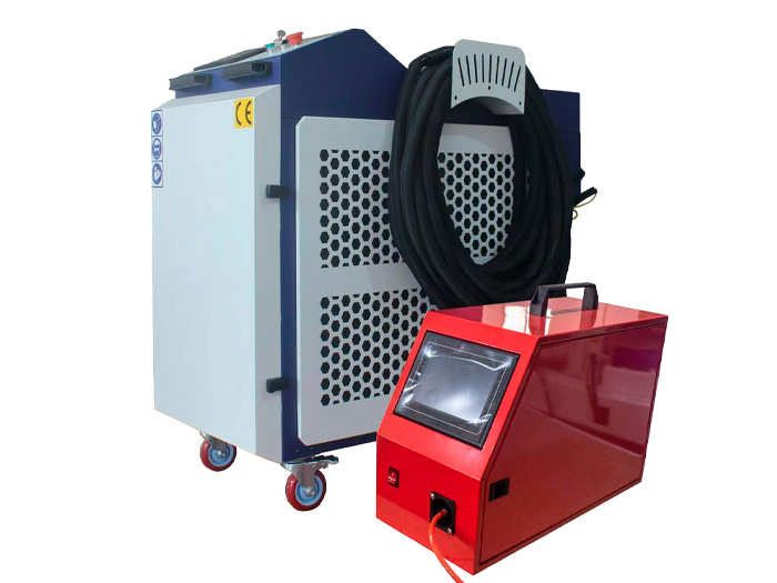Аппарат лазерной сварки KY-W-HW6000-C 6кВт Raycus 4в1 (резка, сварка, очистка, очистка сварного шва) с механизмом подачи проволоки и водным охлаждением — фото 2