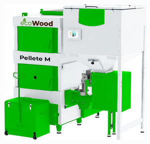 Котел пеллетный с двумя шнеками EcoWood Pellet 200 M