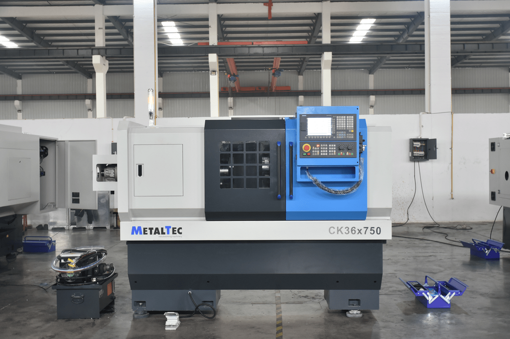 Токарный станок ЧПУ с горизонтальной станиной MetalTec CK 36x750 PRO — фото 4