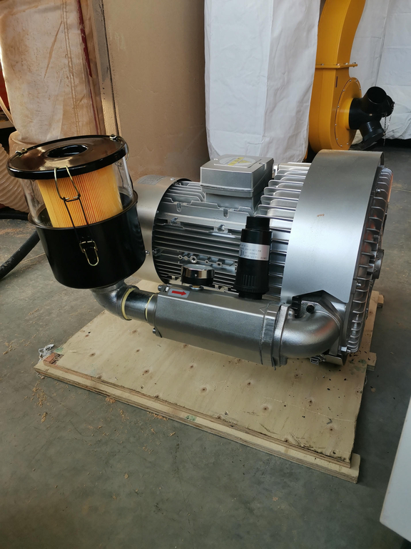 Вихревой вакуумный насос DELTAMACHINERY DM-VP-5500s — фото 2