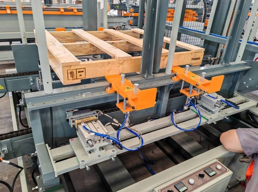 Полуавтоматическая линия сборки поддонов ITALL PALL PALLET MASTER 500 — фото 5