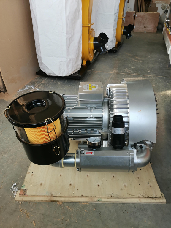 Вихревой вакуумный насос DELTAMACHINERY DM-VP-5500s — фото 3