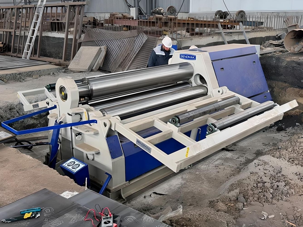 Четырёхвалковые гидравлические вальцы Bendmak CY4R-HHS 330-20/25 — фото 6