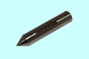 Центр Упорный цилиндрический d 18мм L 90мм  М12х1,75 с продольным пазом (cnic62915)