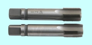 Метчик G   5/8" Р18 трубный цилиндрический, м/р. комплект из 2-х шт. (14 ниток/дюйм) ГОСТ 3266"CNIC" (cnic66280)