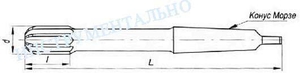 Развертка d 23,0 Н7 к/х машинная Р6АМ5 (66х241) "CNIC" (cnic68287)