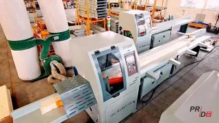 Автоматический торцовочный станок Saifan SF6045 (6 метров) с толкателем — фото 7