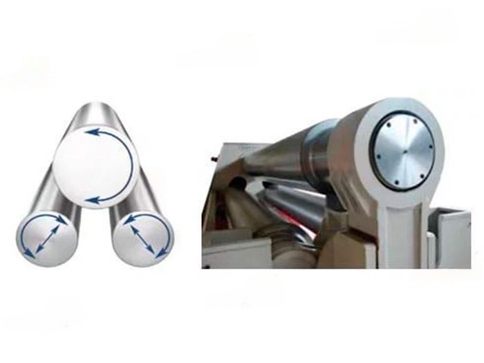 Мощные трехвалковые гидравлические вальцы Bendmak CY3R-HHS 270-30/10 — фото 5