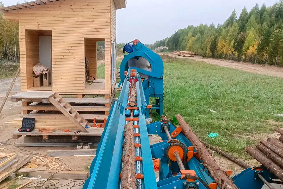 Раскряжевочно - дровокольная линия Cronver DRS 1250 — фото 8