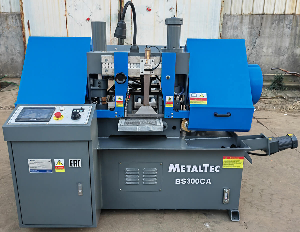 Автоматический колонный ленточнопильный станок MetalTec BS 300 CA — фото 8