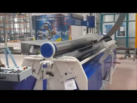 Мощные четырехвалковые вальцы с гидроприжимом валов Bendmak CY4R-HS 190-21/8.0 — фото 2