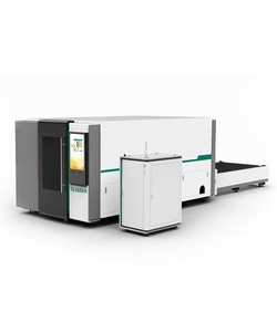 Станок лазерной резки с кабиной и сменным столом FIBER TS 1530 H 10000 Вт