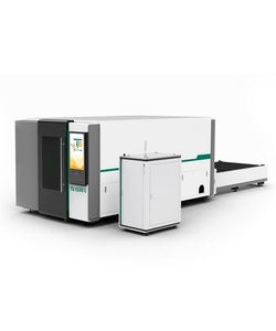 Станок лазерной резки с кабиной и сменным столом FIBER TS 1530 C 12000 Вт